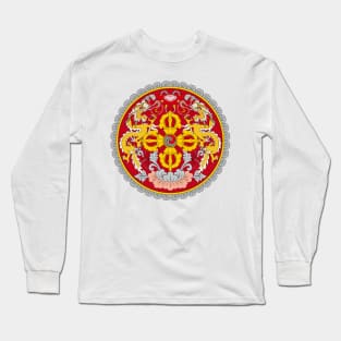 Emblem of Bhutan Long Sleeve T-Shirt